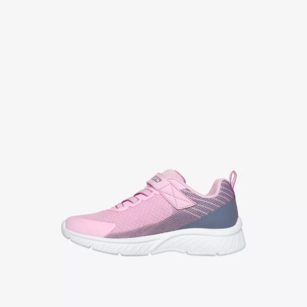 خرید کفش دخترانه اسکچرزکفش دخترانه اسکچرز مدل Skechers Girls' Sports Shoes with Hook and Loop Closure - MICROSPEC PLUS 303607L-PKGY