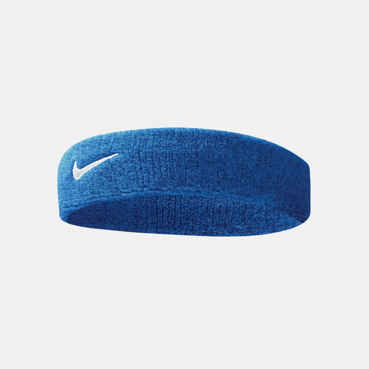 هدبند نایکی مدل Swoosh رنگ آبی-سفید